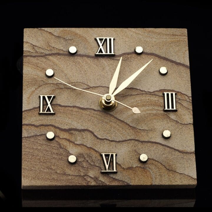 Sandstone Clock From New Mexico