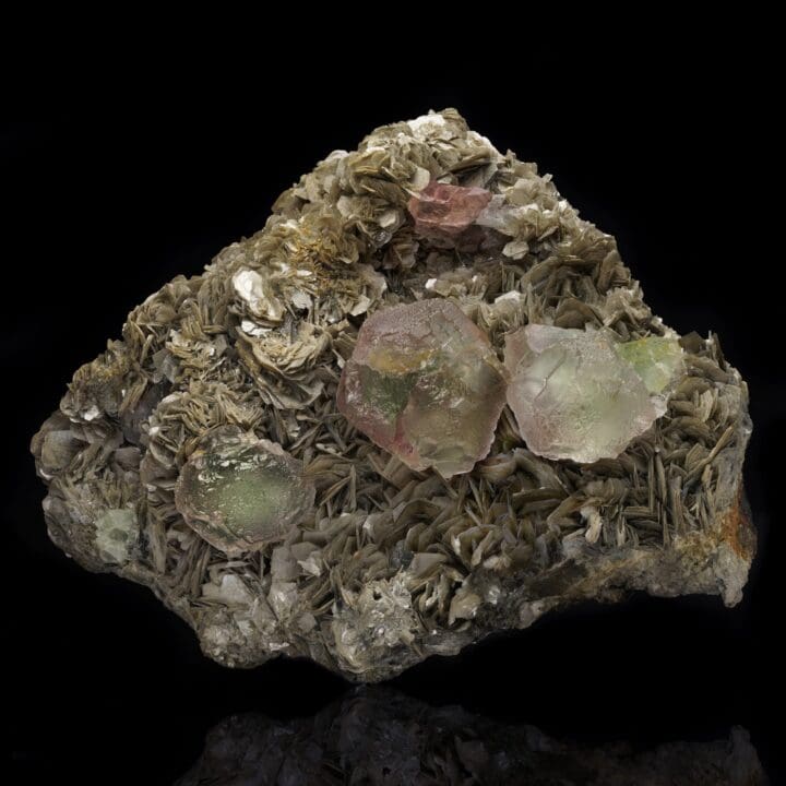 Stunning Fluorite on Muscovite from Pakistan - Image 2