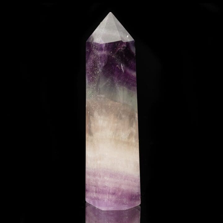 Exquisite Fluorite Obelisk from China
