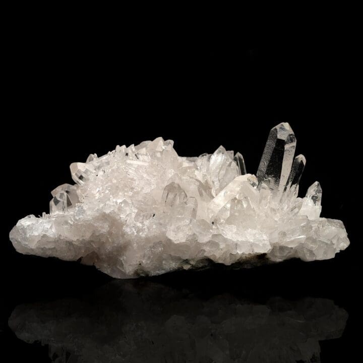 Quartz Cluster From Brazil // 640 Grams