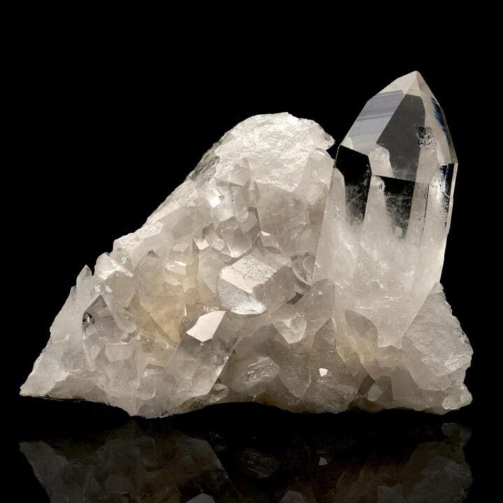 Quartz Cluster From Brazil // 249 Grams
