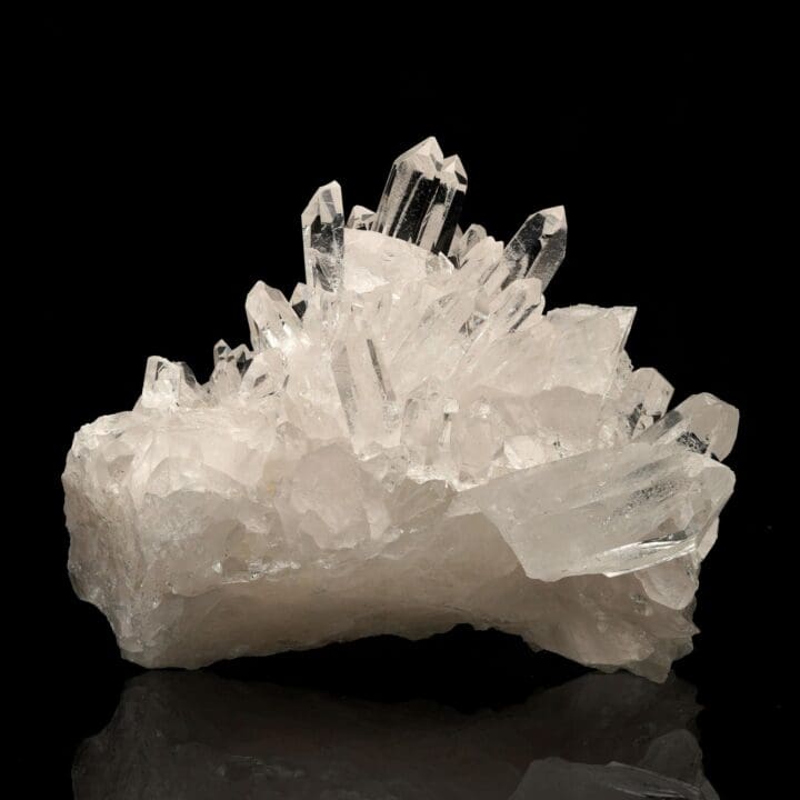 Quartz Cluster From Brazil // 742 Grams