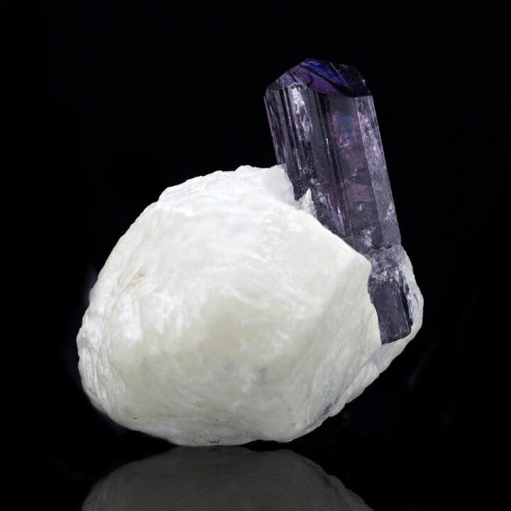 Scapolite on Marble - 88g - Image 4