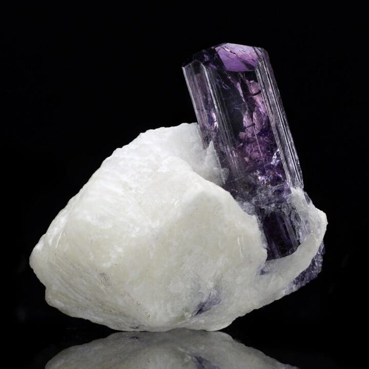 Scapolite on Marble - 88g - Image 3