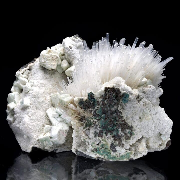 Scolecite with Green Apophyllite – 3.52 lb - Image 3