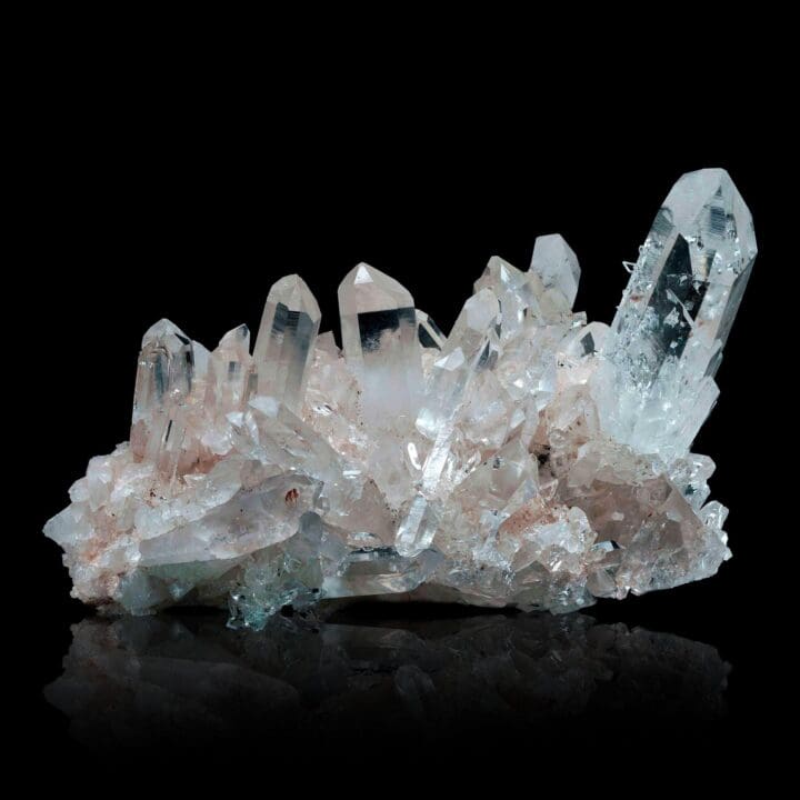Natural Rose Quartz Cluster with Lithium Inclusions From Colombia – 4.41 Lb. - Image 7