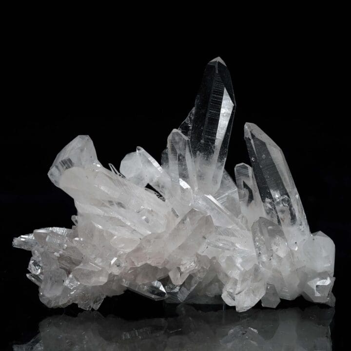 Clear Quartz with Pink Dumortierite Inclusions - 266g