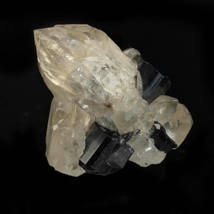 Black Tourmaline in Smoky Quartz - Image 3