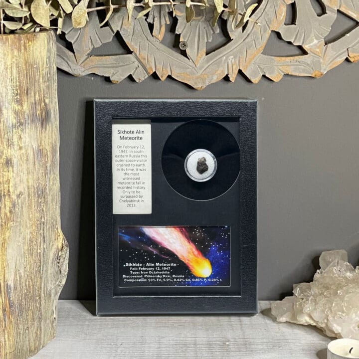 Sikhote-Alin Meteorite in Collector's Box - Image 5