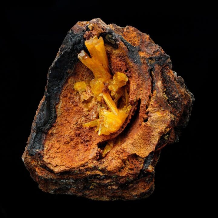 Legrandite on Limonite Matrix - Image 3