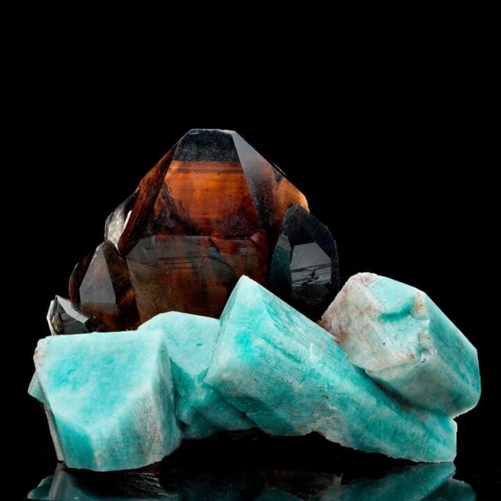 Smoky Quartz and Amazonite