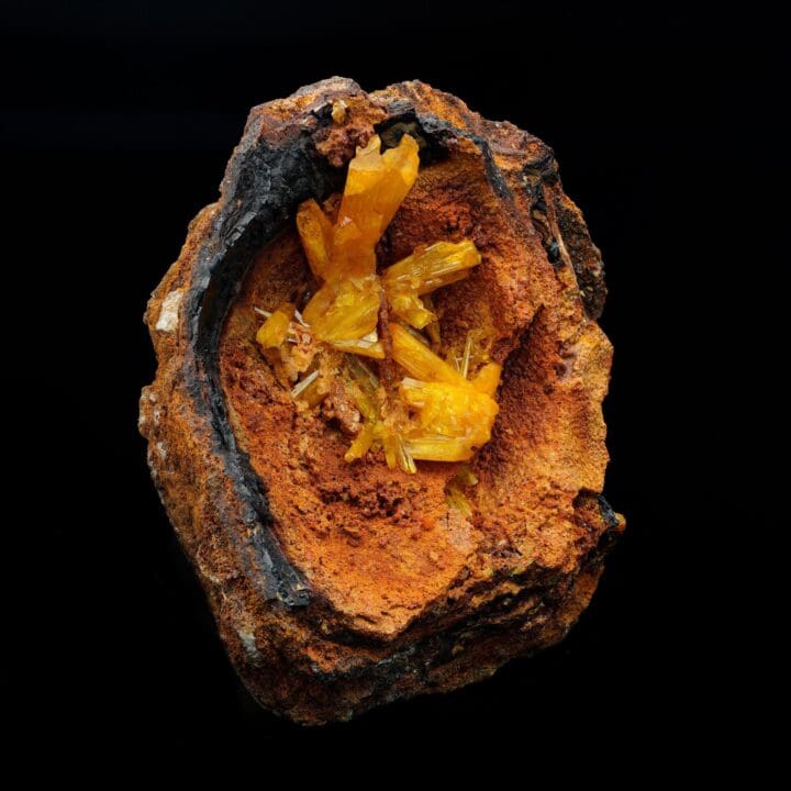 Legrandite on Limonite Matrix - Image 2