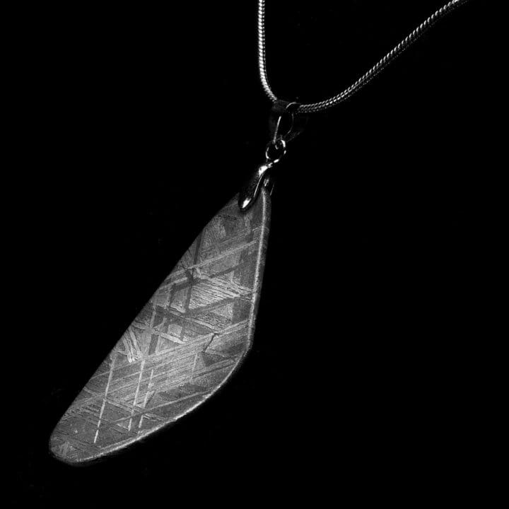 Muonionalusta Meteorite Pendant - 7g - Image 2
