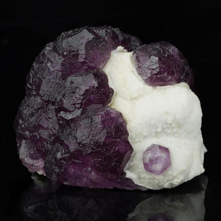 Purple Fluorite and Quartz - Image 2