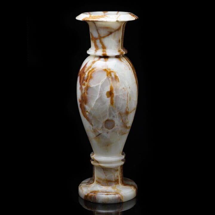 Multicolor Onyx Vase Pair 2