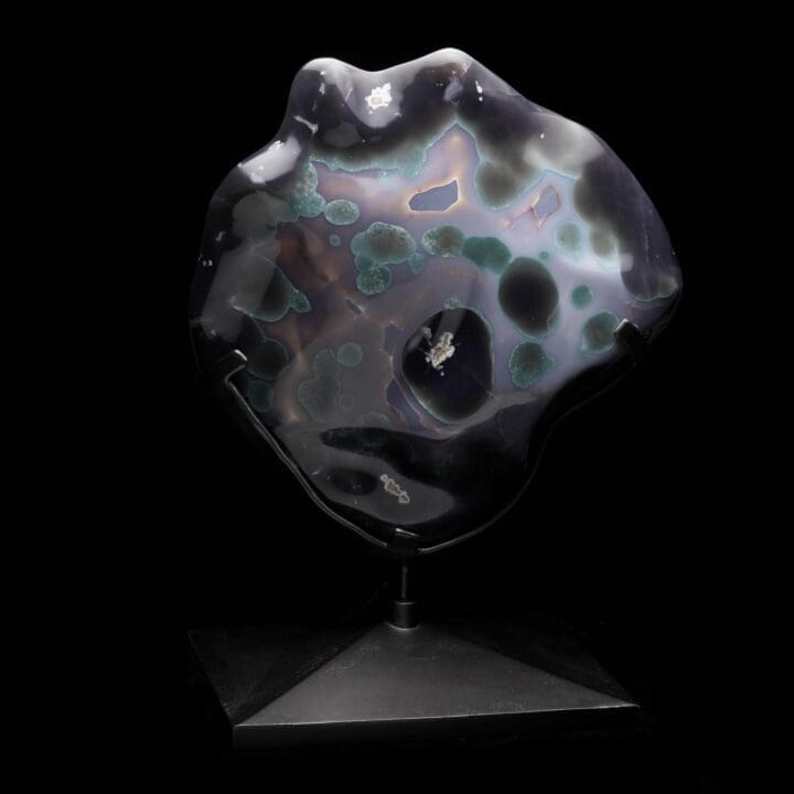 Agate on Metal Base - Image 3