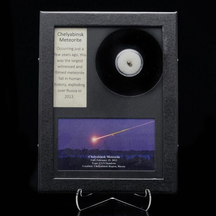 Chelyabinsk Meteorite in Collector's Box