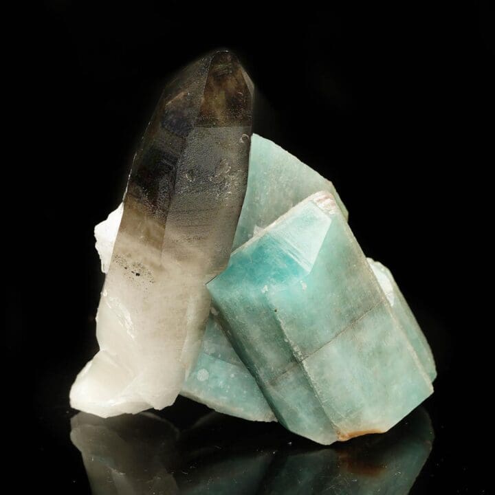 Smoky Quartz and Amazonite I - Image 2