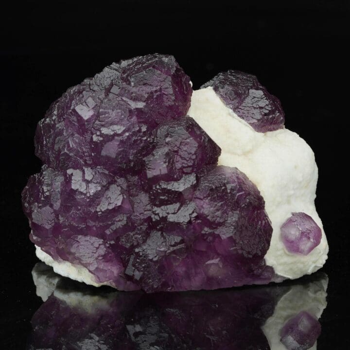 Purple Fluorite and Quartz - Image 3
