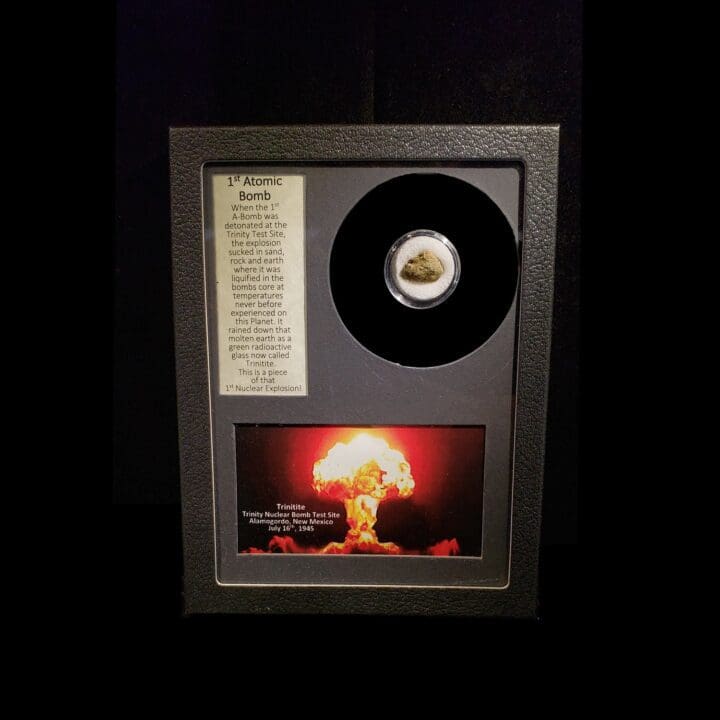 Fragment of First Atomic Bomb in Collector's Box - Image 5