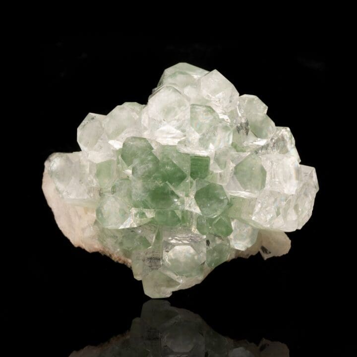 Green Apophyllite Disco Ball // 47 Grams