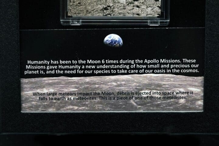 Lunar Meteorite in Collector's Box - Image 5