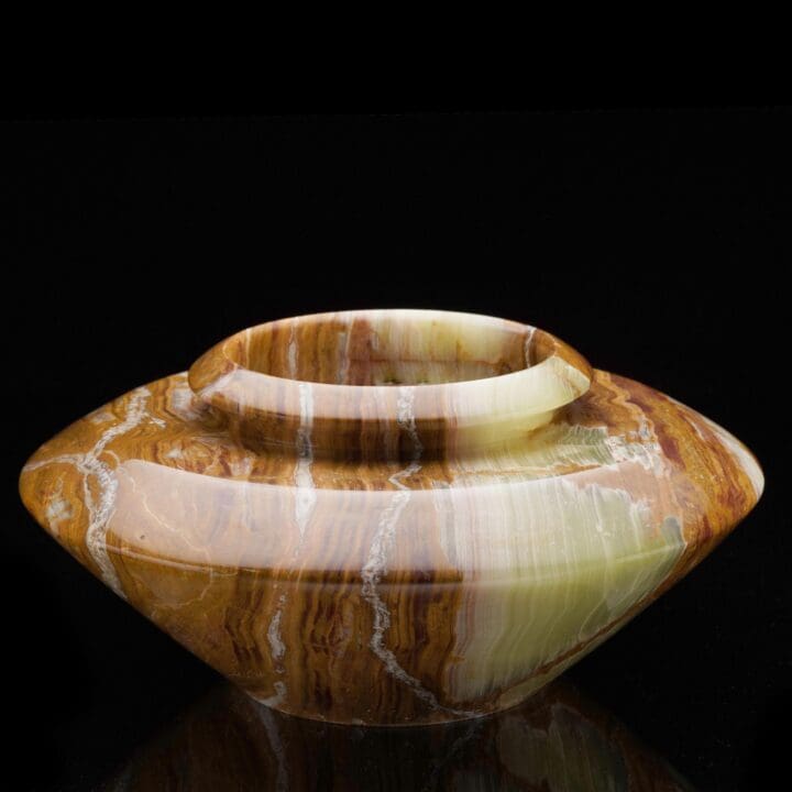Multicolor Onyx Vase
