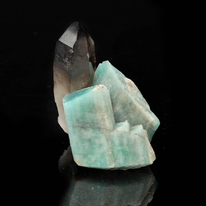 Smoky Quartz and Amazonite I - Image 3