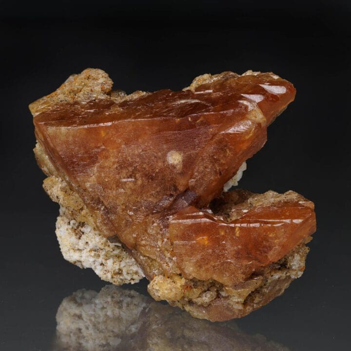 Twinned Scheelite Crystal Pair From China - Image 2