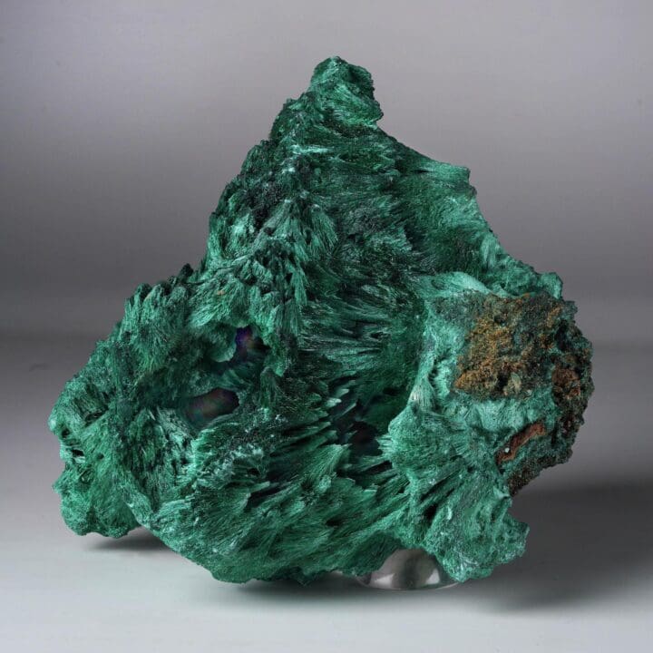 Fibrous Malachite - 321g - Image 2