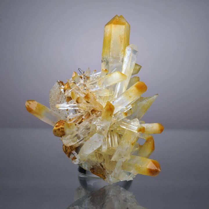 Quartz With Halloysite (Natural Mango Quartz) From Colombia – 189 Grams