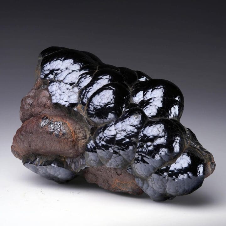 Botryoidal Hematite From Morocco – 374 Grams - Image 2