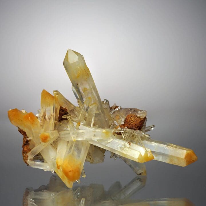 Quartz With Halloysite (Natural Mango Quartz) From Colombia – 283 Grams