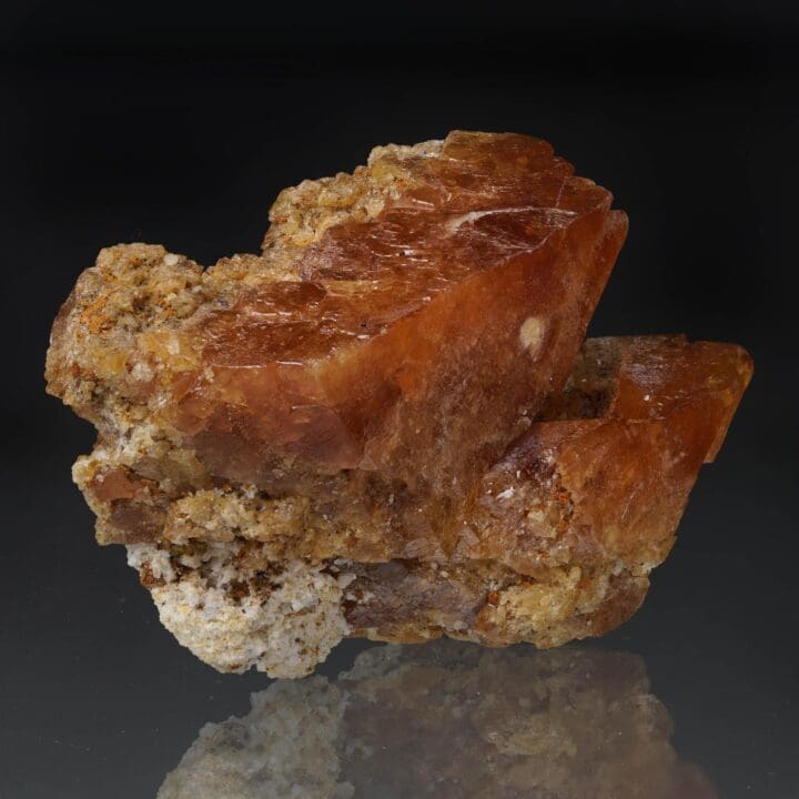 Twinned Scheelite Crystal Pair From China - Image 3