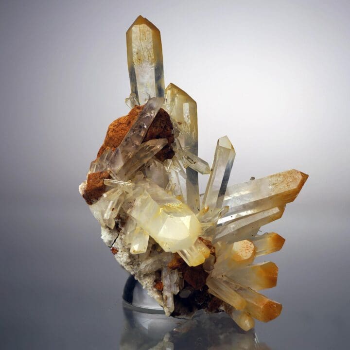 Quartz With Halloysite (Natural Mango Quartz) From Colombia – 283 Grams - Image 4