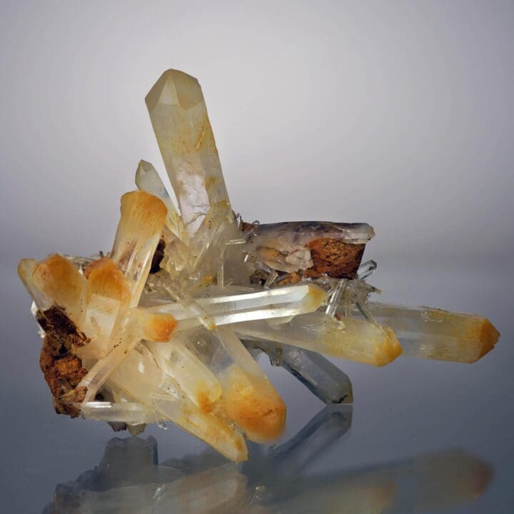 Quartz With Halloysite (Natural Mango Quartz) From Colombia – 283 Grams - Image 3