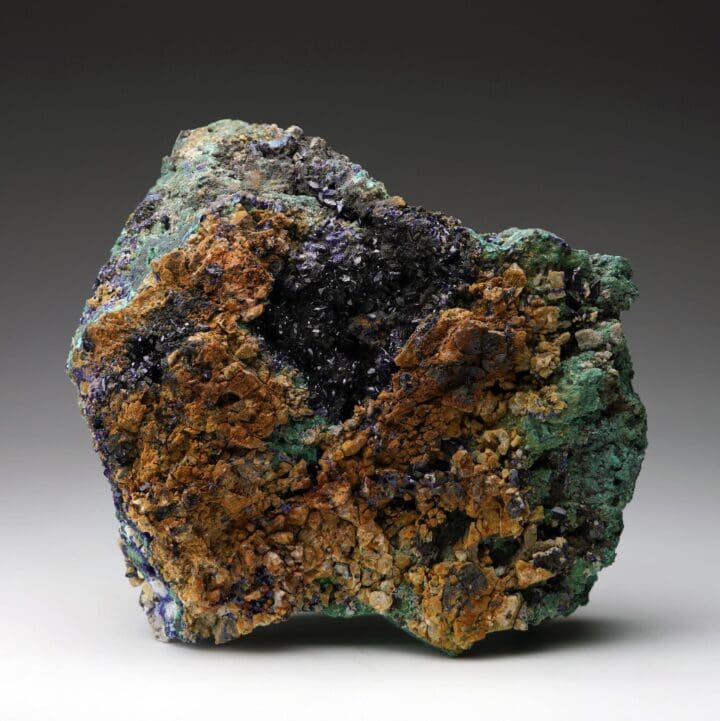 Azurite With Malachite – 1.28 Lb.