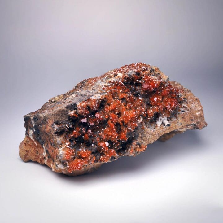 Vanadinite on Barite – 2.11 Lb. - Image 3