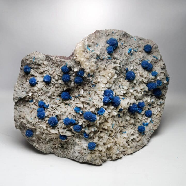 Cavansite on Stilbite from India - Image 3