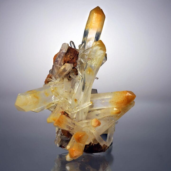 Quartz With Halloysite (Natural Mango Quartz) From Colombia – 283 Grams - Image 5