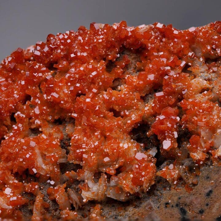 Vanadinite With Barite from Morocco – 4.07 Lb. - Image 4