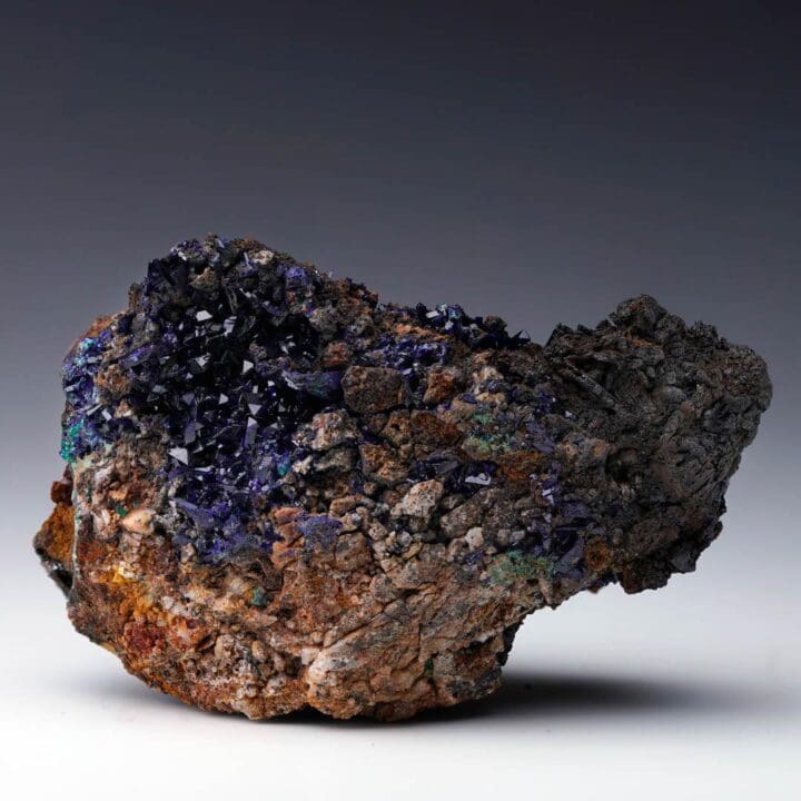 Azurite With Malachite – 137 Grams