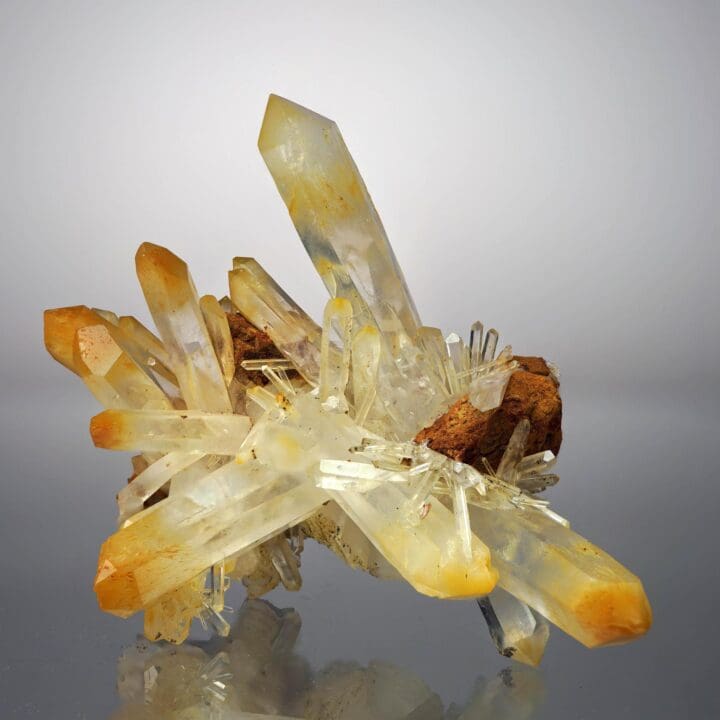 Quartz With Halloysite (Natural Mango Quartz) From Colombia – 283 Grams - Image 2