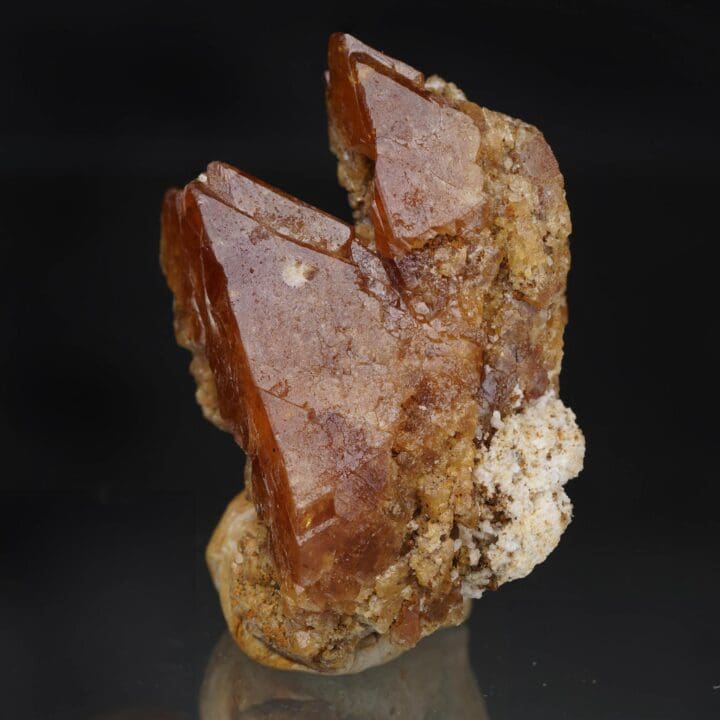 Twinned Scheelite Crystal Pair From China - Image 4