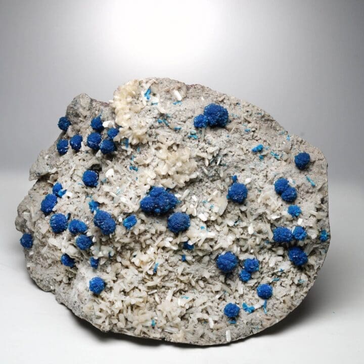 Cavansite on Stilbite from India - Image 2