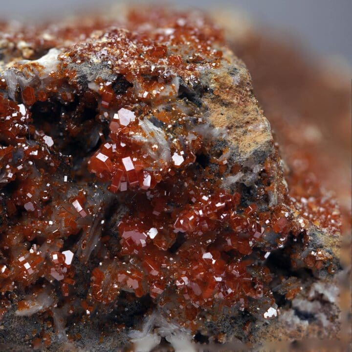 Vanadinite on Barite – 2.11 Lb. - Image 4