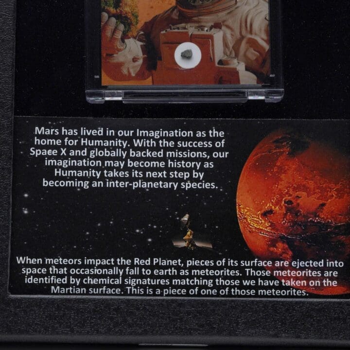 Mars Meteorite in Collector's Box - Image 3